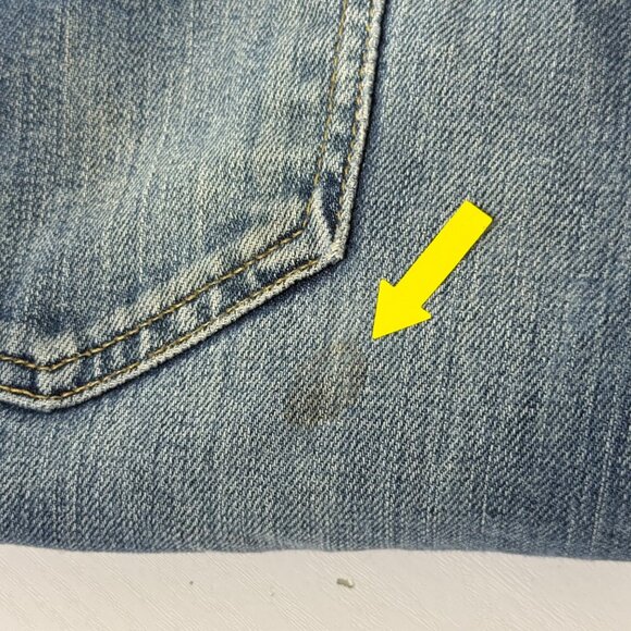 VTG Gap 1969 Jeans Womens Sz 6 Low Rise Straight Loose Fit Medium Wash 90s Denim - Picture 11 of 11